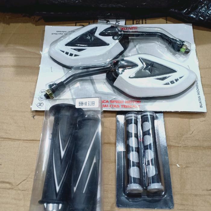 Paket 3Item,Spion+Grip Panah+Karet Handle