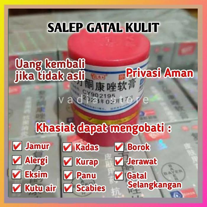 Salep Obat Kulit Gatal Gatel Eksim Jerawat Jamur Selangkangan Ready