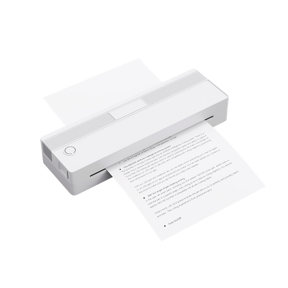 Professional 8 Inch Durable No Ink Mini A4 Portable Printer Wireless Mobile Thermal Printer Mini A4
