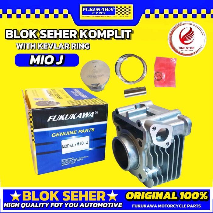 Blok Seher Plus Piston Kit Komplit Yamaha Mio J Original Ori Asli Fukukawa