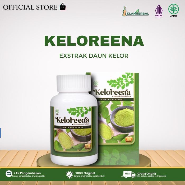 Keloreena Exstrak Daun Kelor With Technology - Keloreena Kapsul