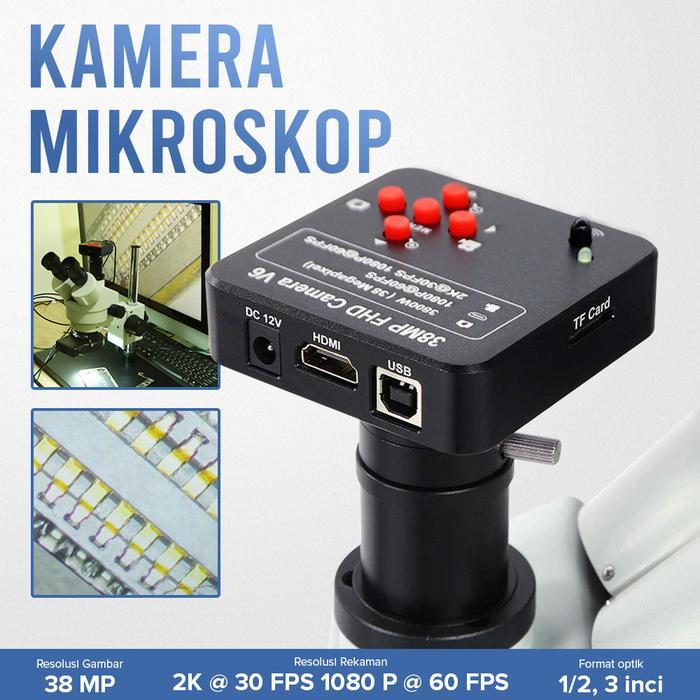 SMart Camera Microscope Industrial Kamera Mikroskop Industri Premium