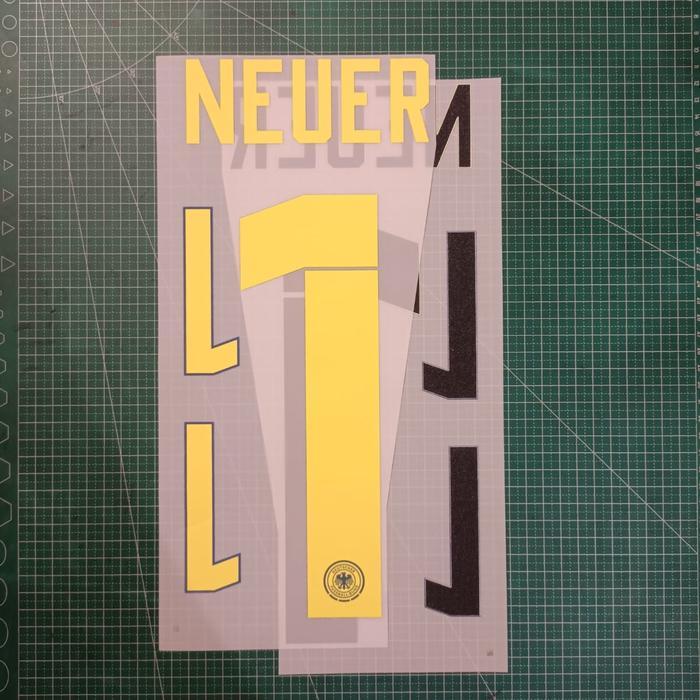 Nameset Neuer 1 Jerman 2024 Poly Hk