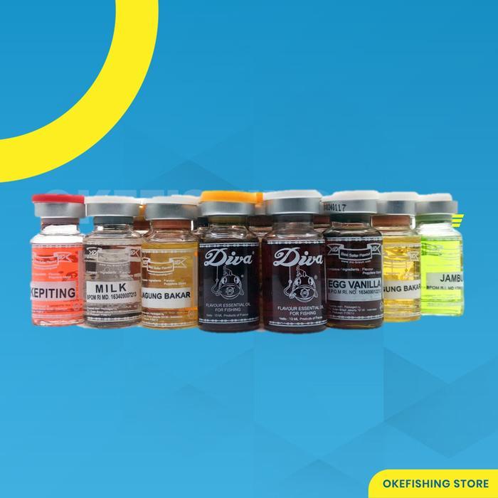 Essen Diva 10Ml Umpan Pancing Andalan Variasi Rasa Lengkap