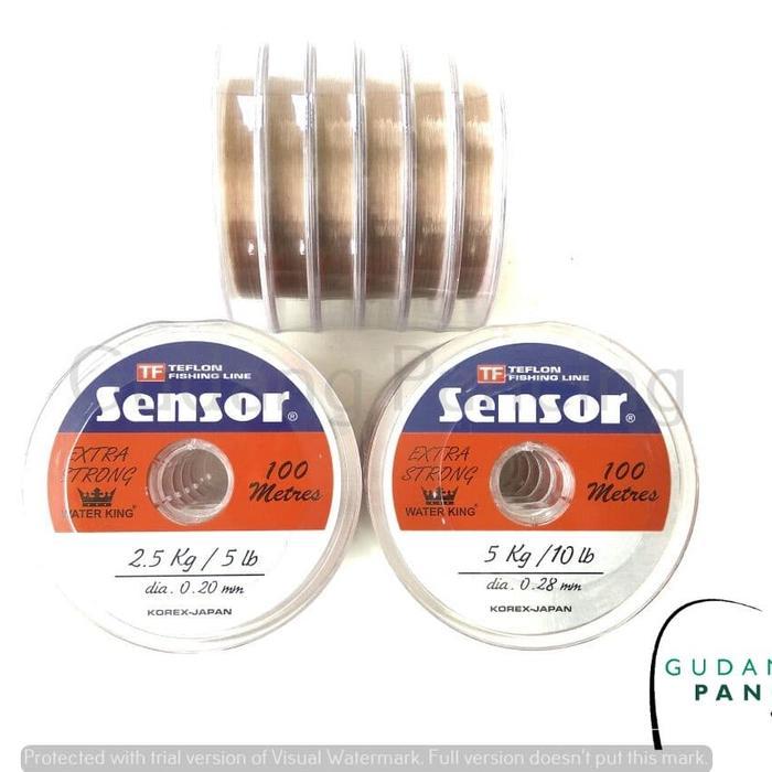 Senar Pancing Sensor Water King 100M Brown