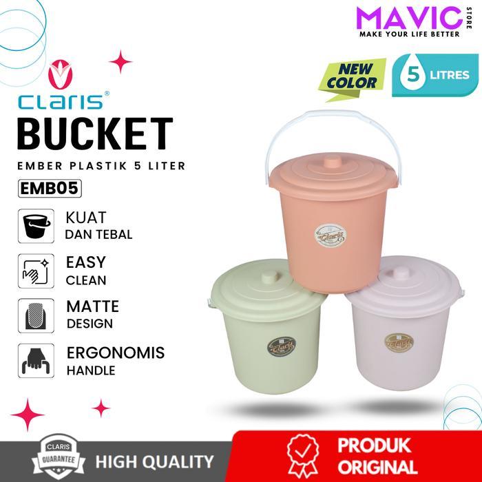 Claris EMB 05 Ember Plastik 5 Liter Premium Aesthetic Multifungsi Kuat