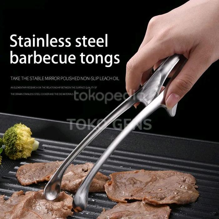 penjepit daging bbq stainless steel Kitchenware