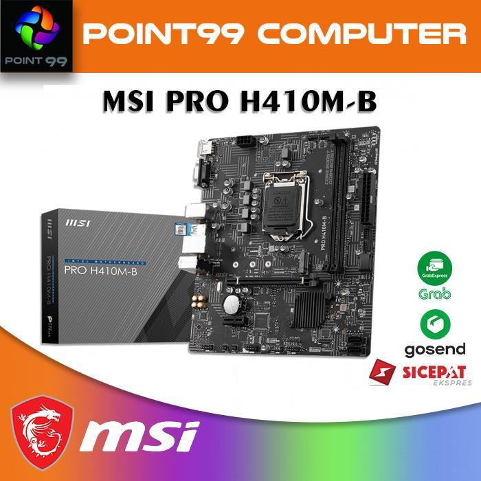 Promo Msi H410M Pro Vh H410