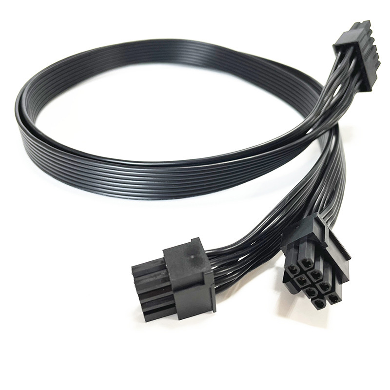 High Quality 12Pin to Dual 8pin 6+2pin PCIE Video Card Power supply Cable for Corsair AX850 AX750