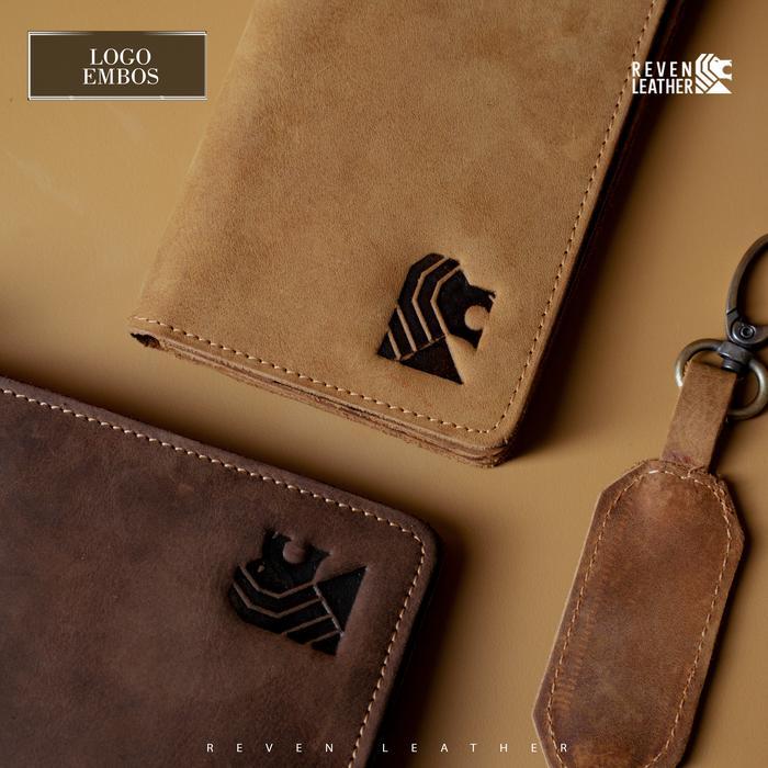 TERBAIK Dompet Pria Dompet Kulit Asli Reven Vintage Wallet Dompet Panjang