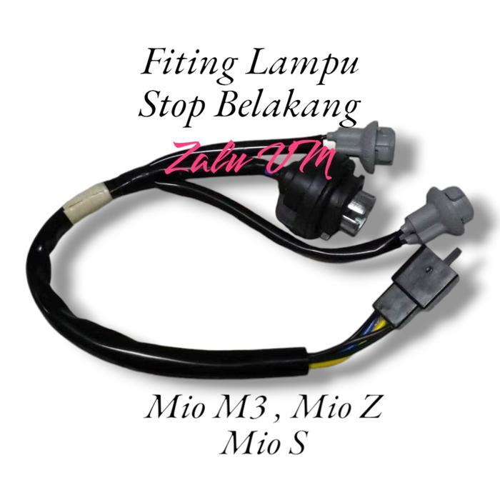 FREE ONGKIR KABEL FITING LAMPU BELAKANG MOTOR YAMAHA MIO M3 MIO Z MIO S MOTORCYCLE REM BISA COD