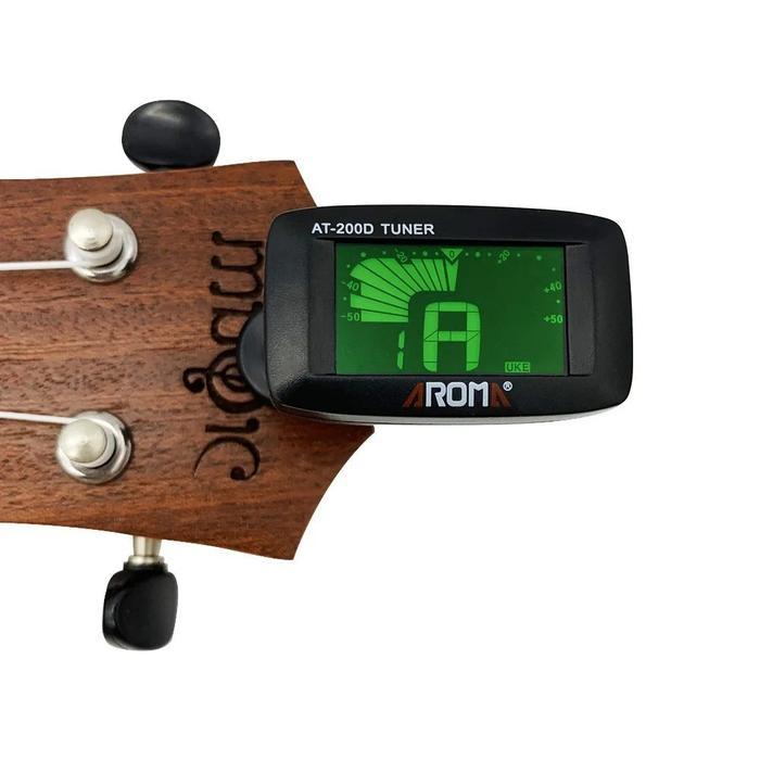 Tuner Gitar Digital Klip Mini Alat Musik Bass Ukulele Biola Akustik