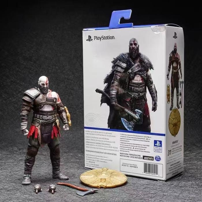 SONY PS SPIN MASTER 6" action figure KRATOS & ALOY