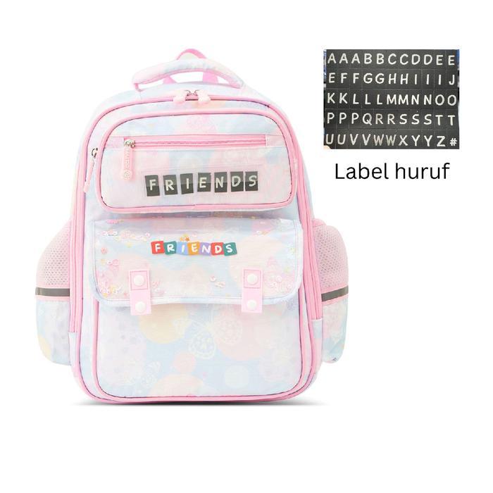 Tas Ransel Anak Sekolah TK SD Perempuan Label Nama tas sekolah anak sd tas sekolah