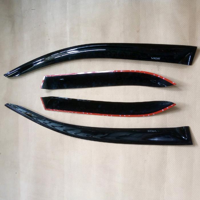 Talang Air Mobil Toyota Vios Gen-1 Tahun 2003-2006 - Model Slim Cembung - Car, Penutup, Aksesoris
