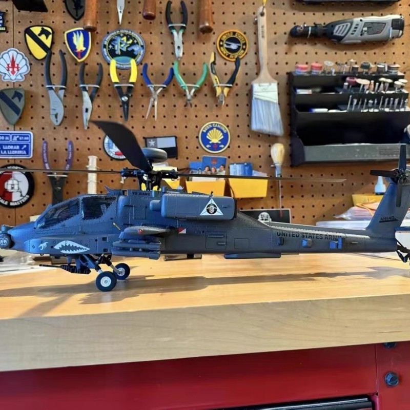 F11s Yxznrc Apache 1:32armed Remote Control Electric Helicopter Emulation Model Simulator Rc