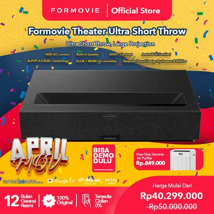 Formovie Laser Pro 4K Smart Projector 2100 Ansi Lumens Memc Android Tv Tbk