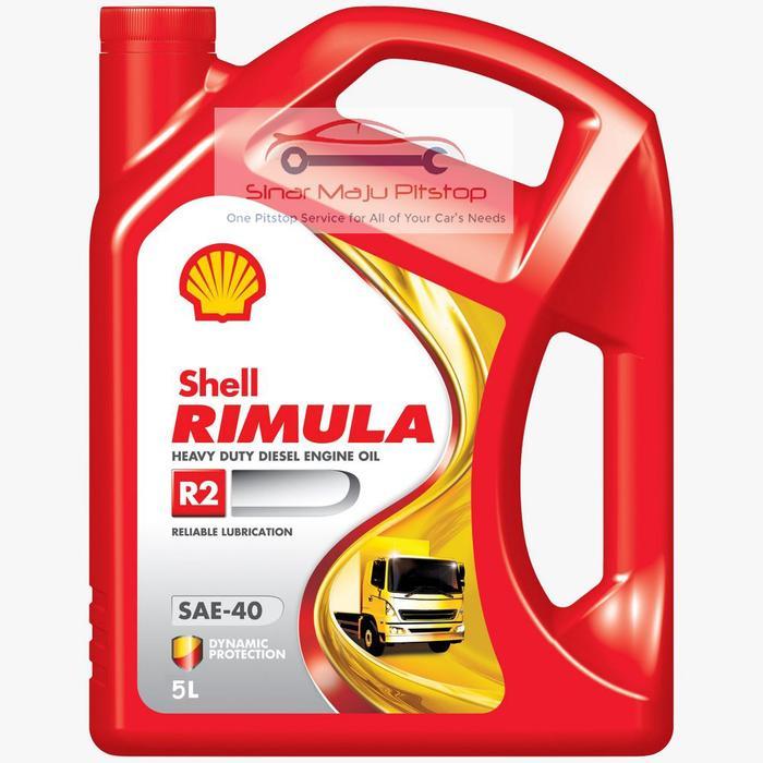 Oli Mesin / Oli Diesel / Oli Genset / Oli Mobil Shell Rimula R2 Sae 40 Pasti Murah