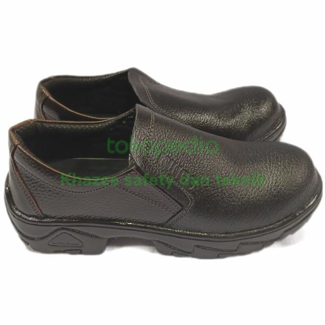Sepatu Safety Proyek / Sepatu Safety Kulit Asli / Sepatu Safety Kings