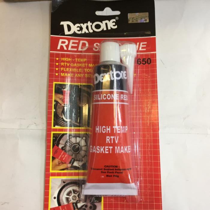 LEM SEALANT SILENT LEM AUTOMOTIF DEXTONE AUTOSEALER 70 GR RED COLOR BEST QUALITY