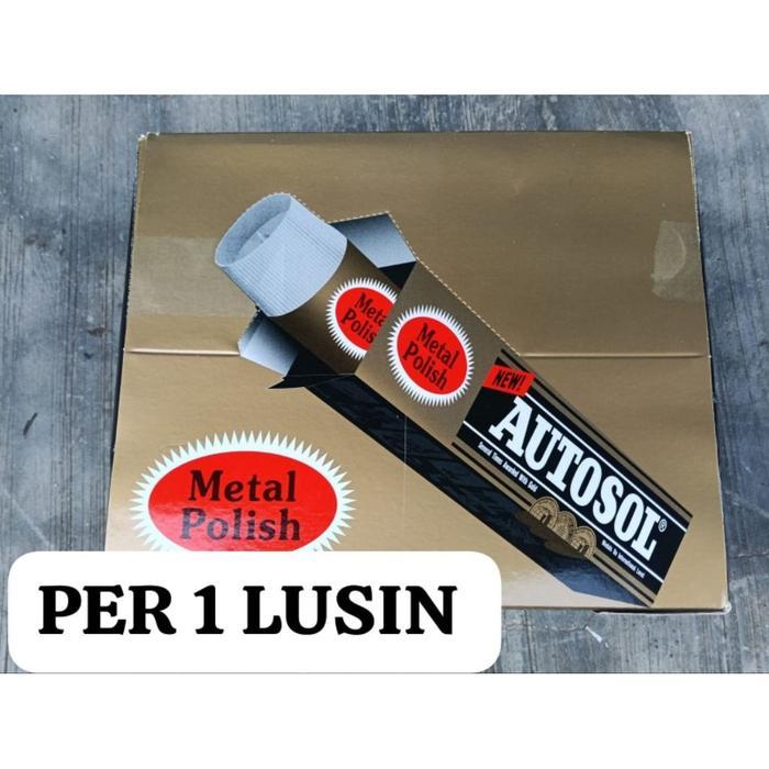 1 LUSIN 12PCS autosol metal Polish autosol 50gr autosol pembersih logam kilap cemerlang autosol 50