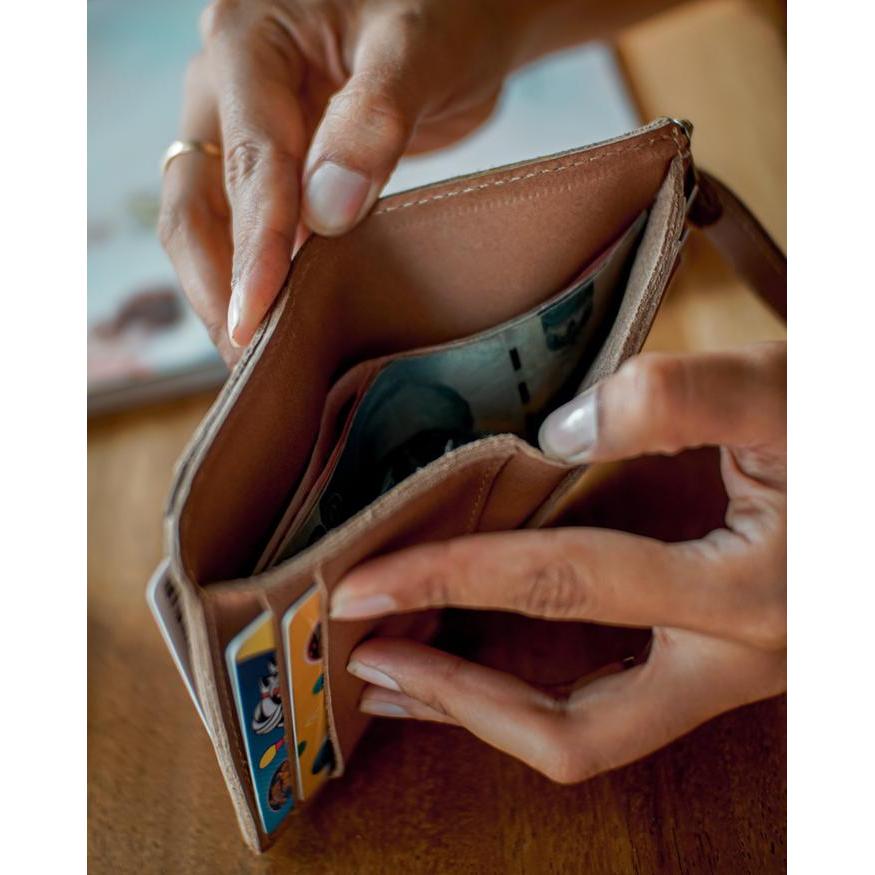 VAS READY Leather Wallet BUCINI Jeju - Dompet Kartu Pria & Wanita BUCINI Jeju