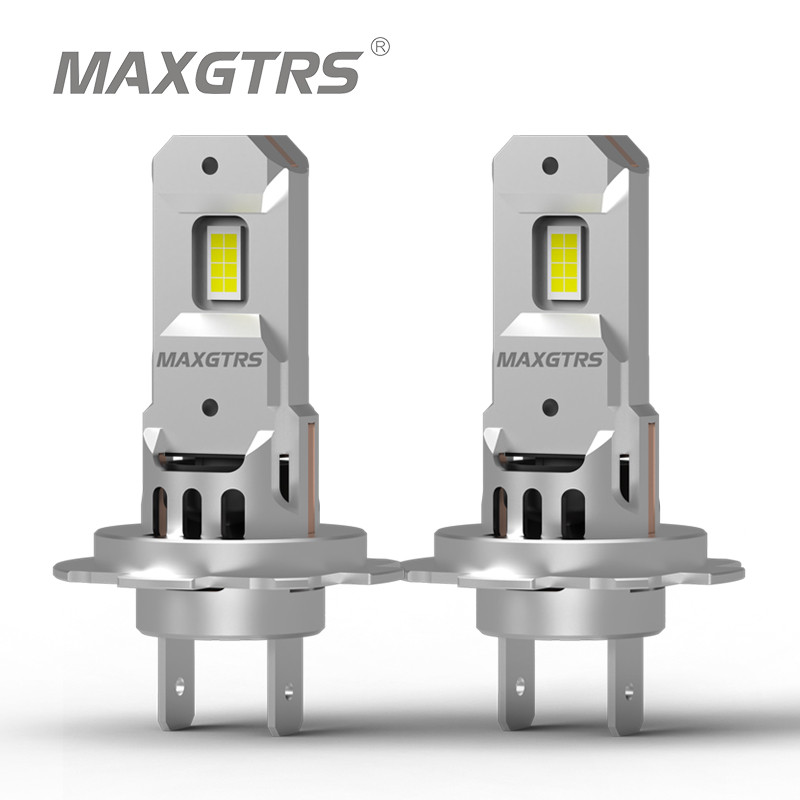 2Pcs Best Turbo H7 H18 LED Bulbs with Fan CSP Chip High Power 110W 20000LM for Mercedes W211 W203