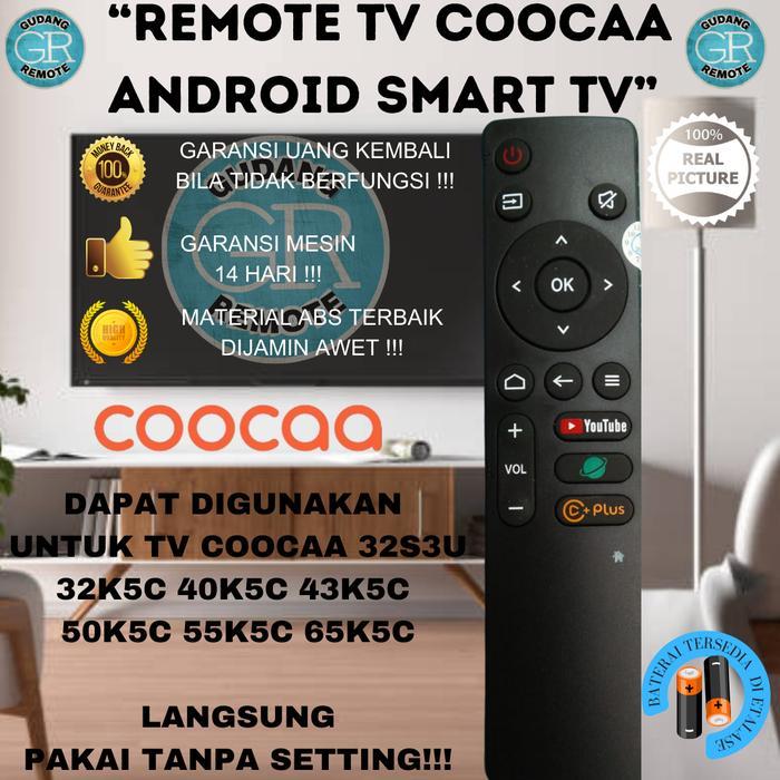 "New" Remote Tv Coocaa Digital Smart tv 32S3U 32K5C 40K5C / Remot Tv Coocaa