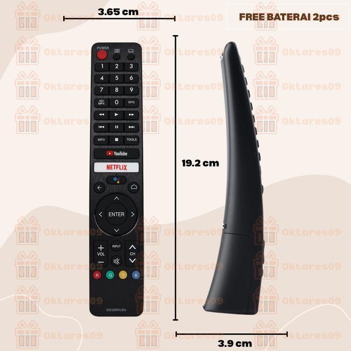 "New" Remote Sharp GB326WJSA Android Tv