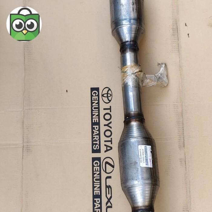 knalpot depan katalis front muffler toyota innova fortuner hilux bensin original
