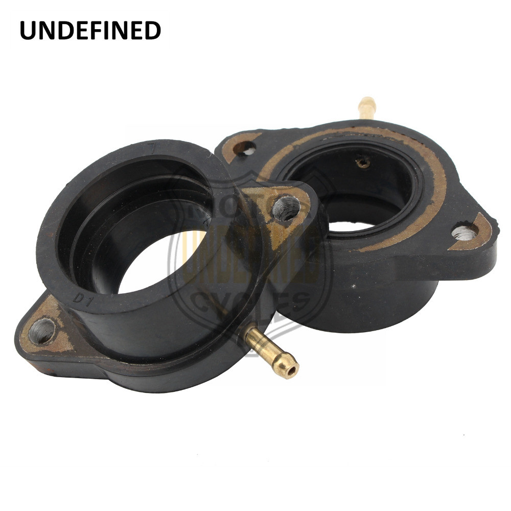 2Pcs Carb Carburetor Holder Intake Manifold Boots For Yamaha Xs650 Xs Xs 650 Se/Sf Special 1978-1983