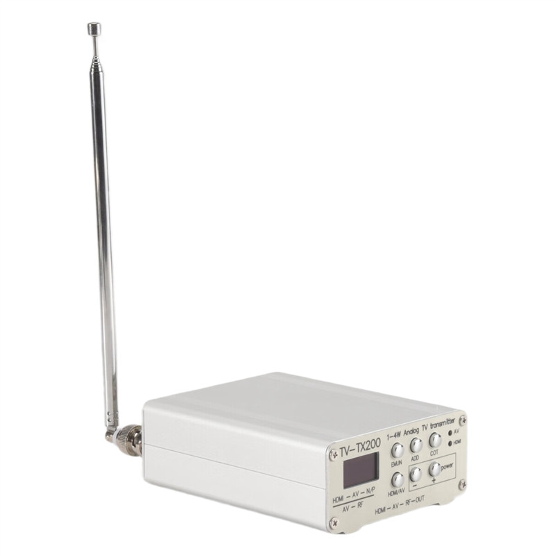 B92B-TV-TX200 VHF/UHF Analog TV Transmitter Support HD/AV Input Analog Signal Transmitter With