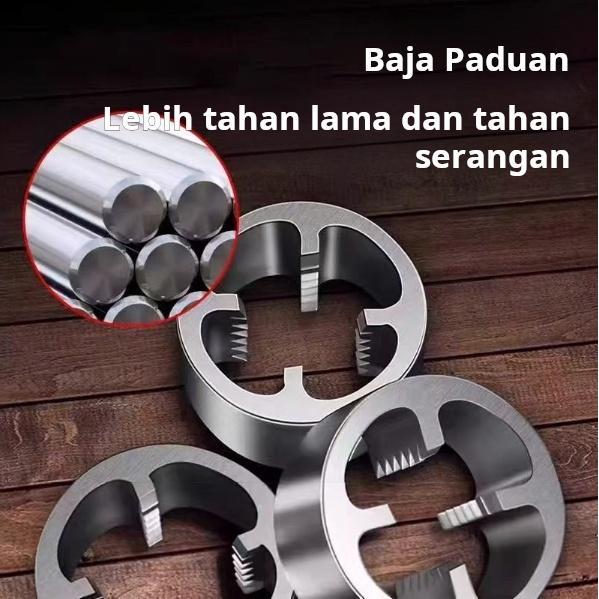 Alat pemasang ulir pipa air listrik Alat pemasang ulir pipa plastik Kunci keran Bor listrik untuk