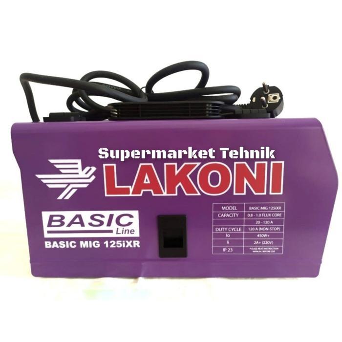 MIG Welding Mesin Las Tanpa Gas Basic Mig 125 IXR Lakoni