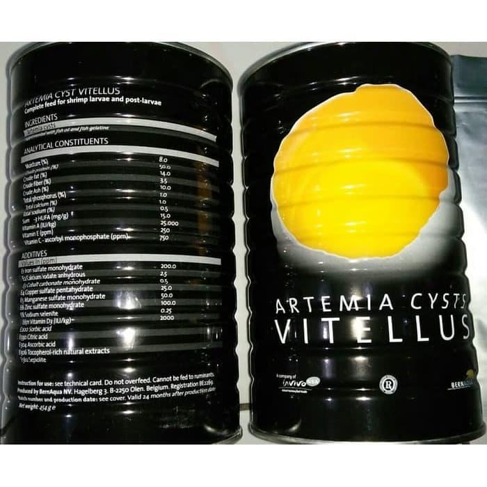 Cppetindo - Artemia Vitellus 20 50 Gram Artemia Instant Tanpa Cangkang 50Gram 20Gr