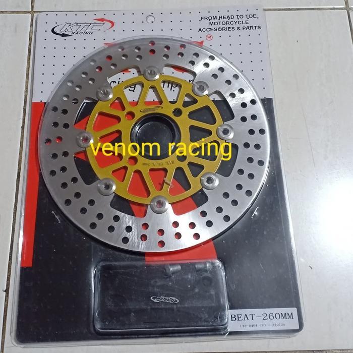 Disc Ktc Beat Fi 260Mm/ Piringan Ktc Beat Fi 260Mm/ Cakram Beat Fi Ktc