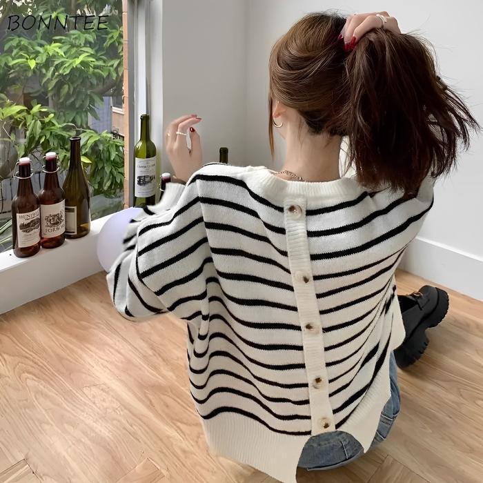 PROMOO SHABIRA KNITE SWEATER Kancing Panjang Murah