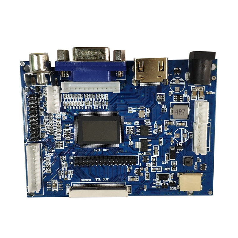 PCB800099-V.9 LVDS TTL DRIVER BOARD UPGRADE WITH BUILT-IN MULTI SCREEN PARAMETER UNIVERSAL DRIVER