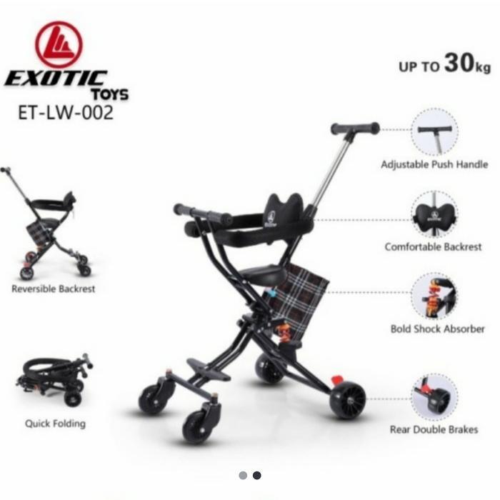 Magic Stroller Exotic Lw 002 New Tbk