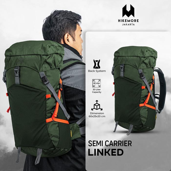 Eiger Aoki Adventure Tas Ransel Gunung Semi Carrier Outdoor Hikemore Linked Series Original