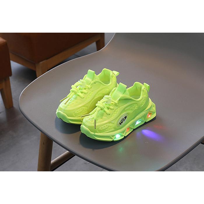 Sepatu Sneakers LED Anak Laki Laki Import Sepatu LED Anak Balita Impor Sneakers Anak Dengan LED