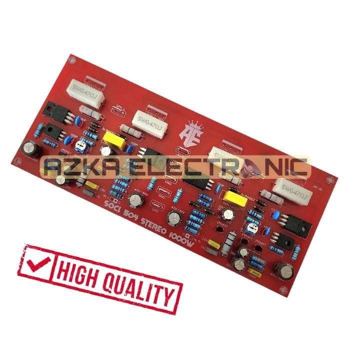 Kit Driver Power Amplifier Socl 504 Stereo 1000W Ae-39 Redy Stok