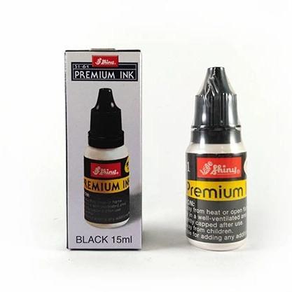 "New" Tinta Stempel Permanent / Premium / plastik kaca kayu besi foil Tahan Air/ Anti Luntur TINTA
