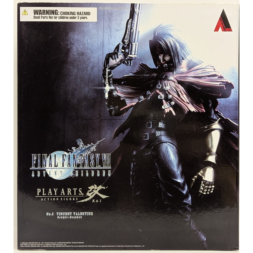 Square Enix Play Arts Kai Final Fantasy VII Advent Children - Vincent Valentine