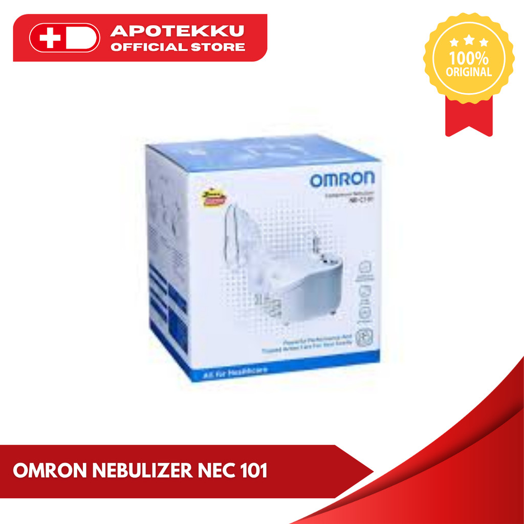 Omron Nebulizer NE-C101 - Alat Terapi Uap (Asma/Batuk)