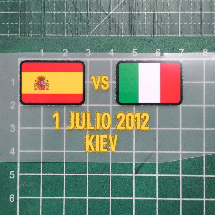 Terbaru Mdt Final Euro 2012 Untuk Jersey Spanyol Poly Hk