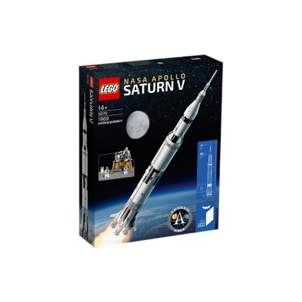 LEGO IDEAS Collection NASA Apollo Saturn V Building Blocks 92176 92176