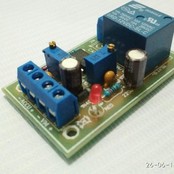 "New" Modul Kit Charger Accu / Cas Aki 12V Otomatis Up to 150A