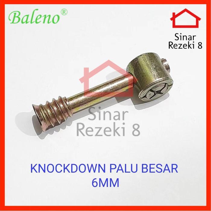 Knockdown Palu BESAR / Baut JCBC Knock Down Furniture Mur Skrup M6 M9 .