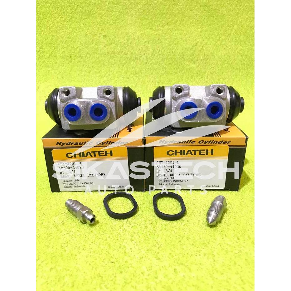 FREE ONGKIR 58420-44020 & 58320-44020 SET REAR WHEEL BRAKE CYLINDER ASSY / MASTER REM TROMOL SEPATU